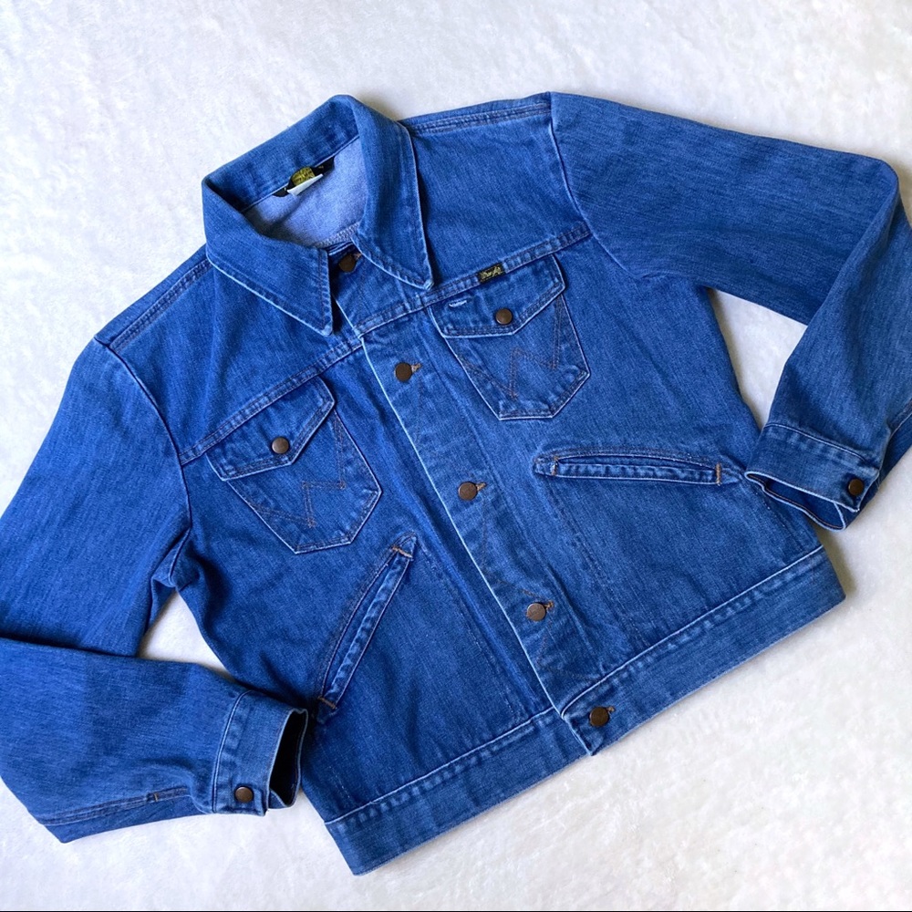 70s Vintage Wrangler Denim Jacket Style 126MJ